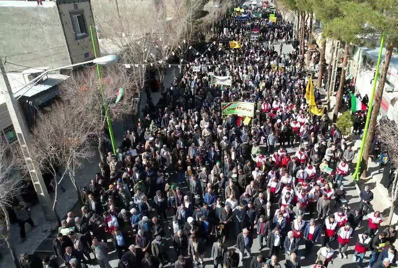 حماسه ای دیگر در کارنامه شهرستان نایین پرافتخار در جشن ۴۵ سالگی پیروزی انقلاب