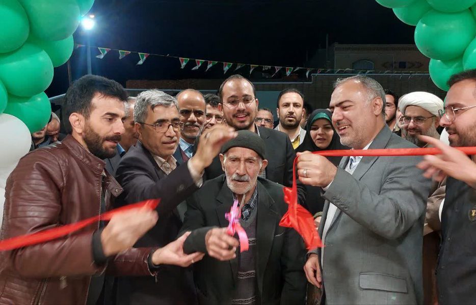 مدرسه ۶ کلاسه برکت شهر بافران نایین افتتاح شد