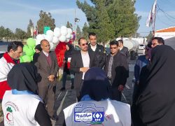 افتتاح ایستگاه نوروزی هلال احمر همراه با ارائه خدمات متنوع در نایین