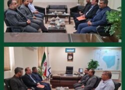 دیدار مدیر کل دامپزشکی استان اصفهان با فرماندار خوروبیابانک