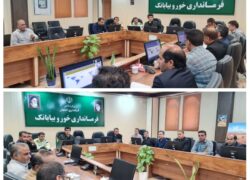 جلسه پدافند غیرعامل  شهرستان خوروبیابانک