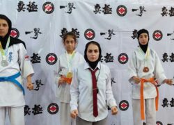 درخشش بانوان کاراته‌کای نائینی در مسابقات کاراته کشوری سبک کیوکوشین ایچی گکی