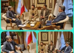 دیدار مسئولین شهرستان خوروبیابانک با استاندار اصفهان