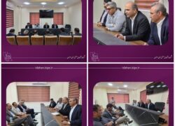 جلسه مدیرعامل شرکت شهرکهای صنعتی استان اصفهان با اعضاء هیات مدیره شرکت خدماتی شهرک صنعتی نائین برگزار شد