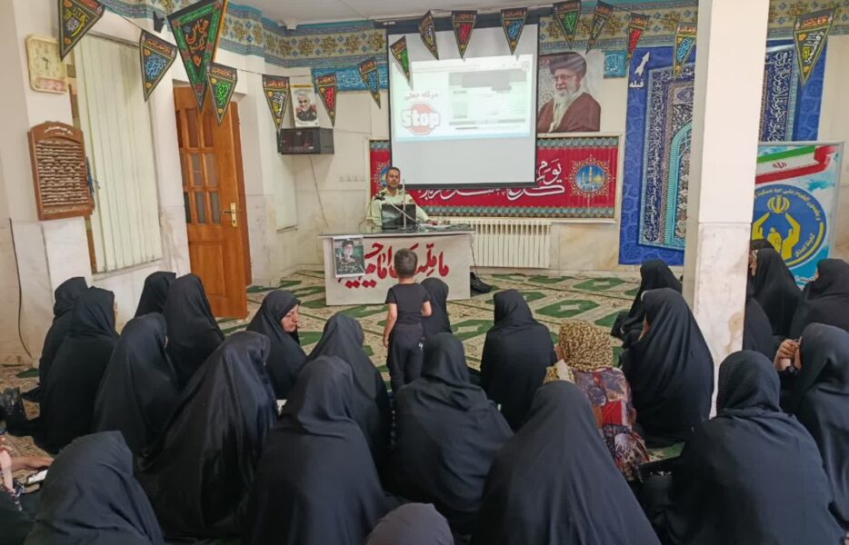 برگزاری کارگاه آموزشی جرایم سایبری، سواد رسانه و آسیب‌های مصرف مواد مخدر توسط رییس پلیس فتا شهرستان