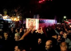 آیین وداع و تشییع پیکر پاک شهید ارتش در نائین برگزار شد