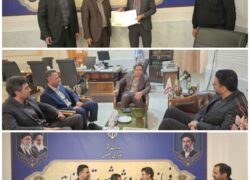 آیین معارفه سرپرست اداره ورزش و جوانان شهرستان نایین برگزار شد.