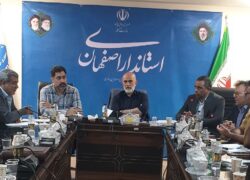 بررسی طرح‌های پیشران اقتصادی خوروبیابانک در جلسه استانی