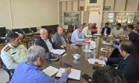 بررسی مسائل مدیریت پسماند شهرستان نایین در نشست کمیته مدیریت پسماند