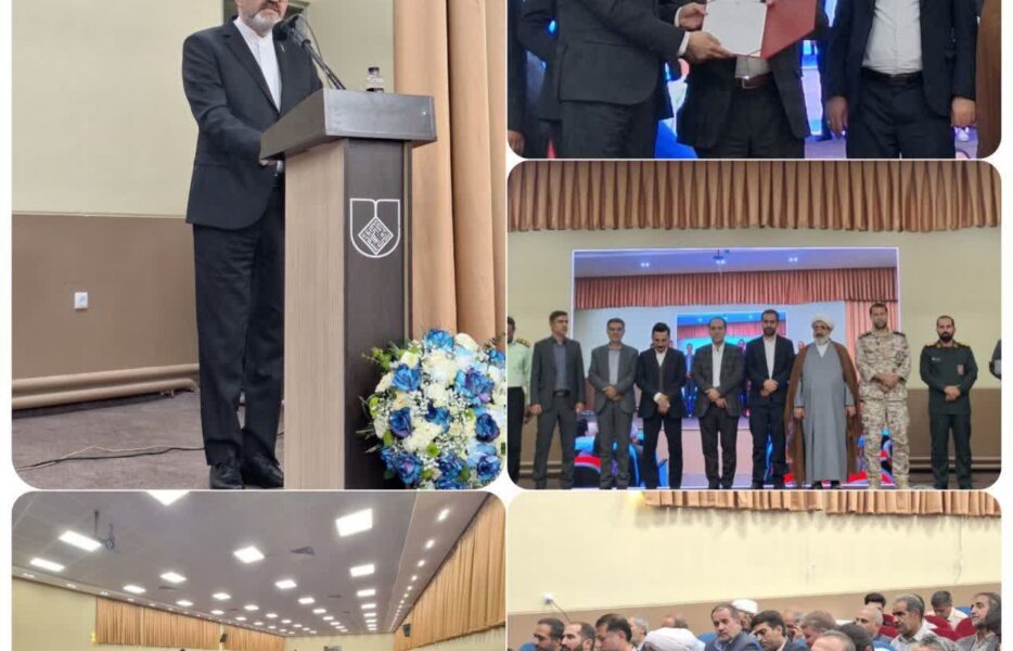 آیین تکریم و معارفه فرماندار شهرستان دهاقان برگزار شد