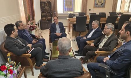 دیدار مدیرکل پزشکی قانونی استان اصفهان با سرپرست فرمانداری ویژه نایین